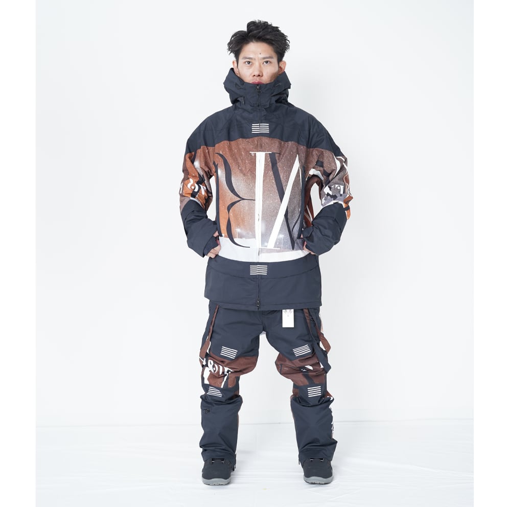 Marqleen スノーボードウェア 上下セットMサイズ MARQLEEN