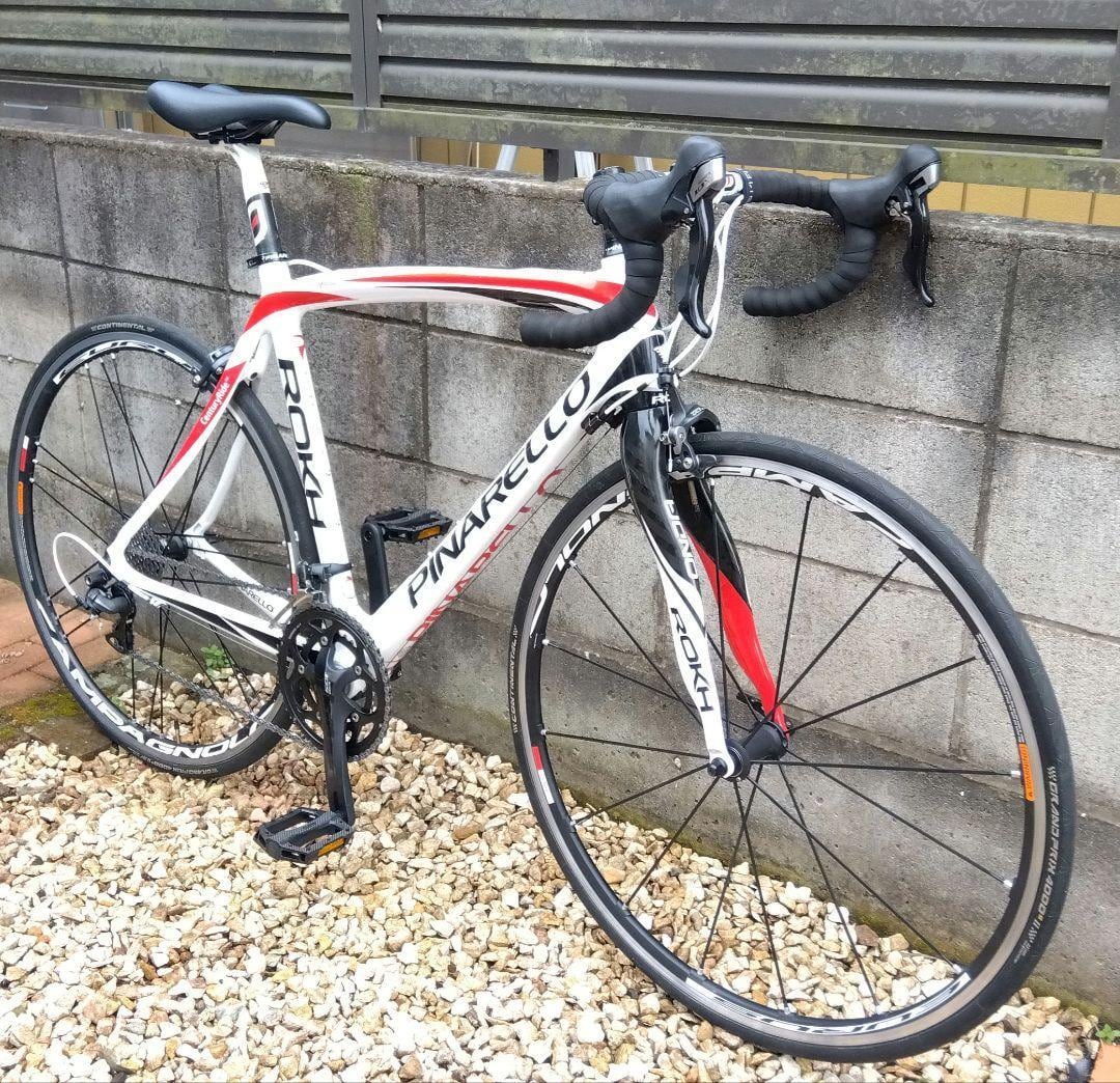 整備済み】PINARELLO フルカーボンロードバイク ROKH 20段変速【送料