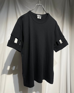S/S2013 BLACK COMME des GARCONS - Cage Sleeve T-Shirt