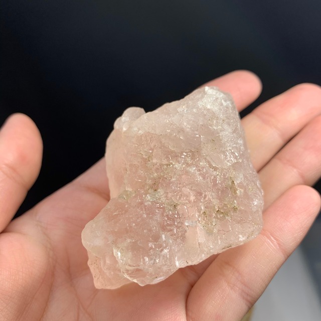 ピンクフローライト 原石クラスター