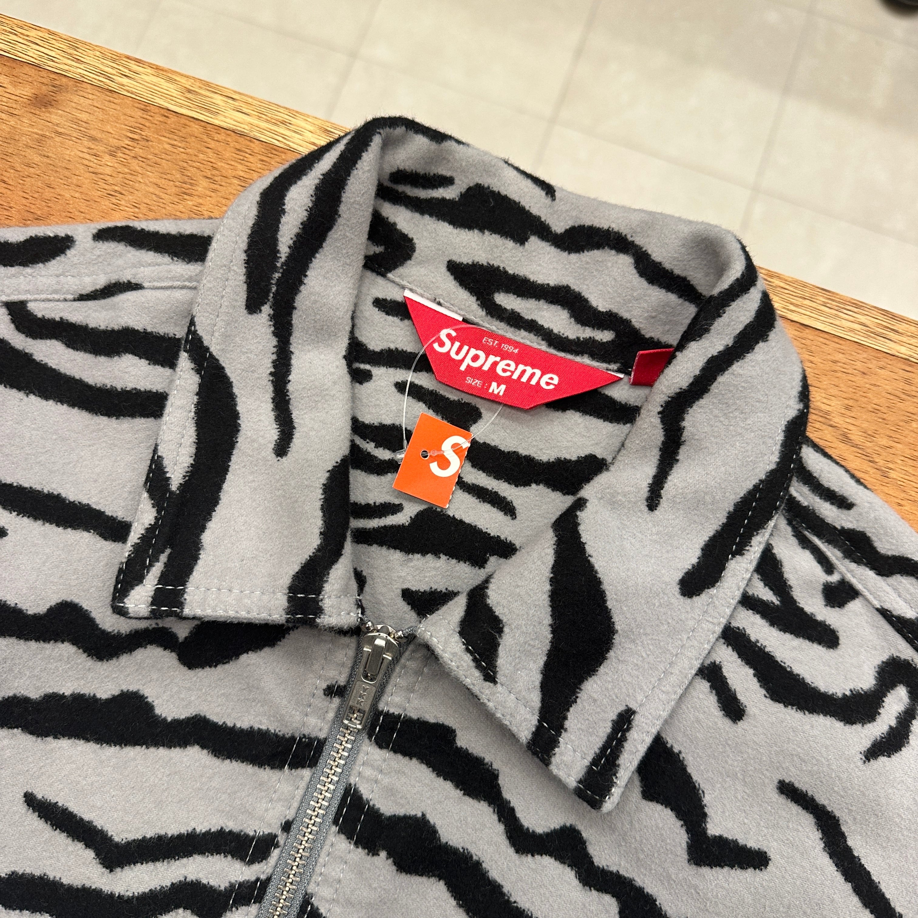 SUPREME JACKET MOLESKIN WORK ZEBRA ⑧ | safarionline