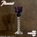 バカラ：ベガ フォルティッシモ パープル ワイングラス／高さ23.8cm／Baccarat FORTISSIMO Purple Wine Glass