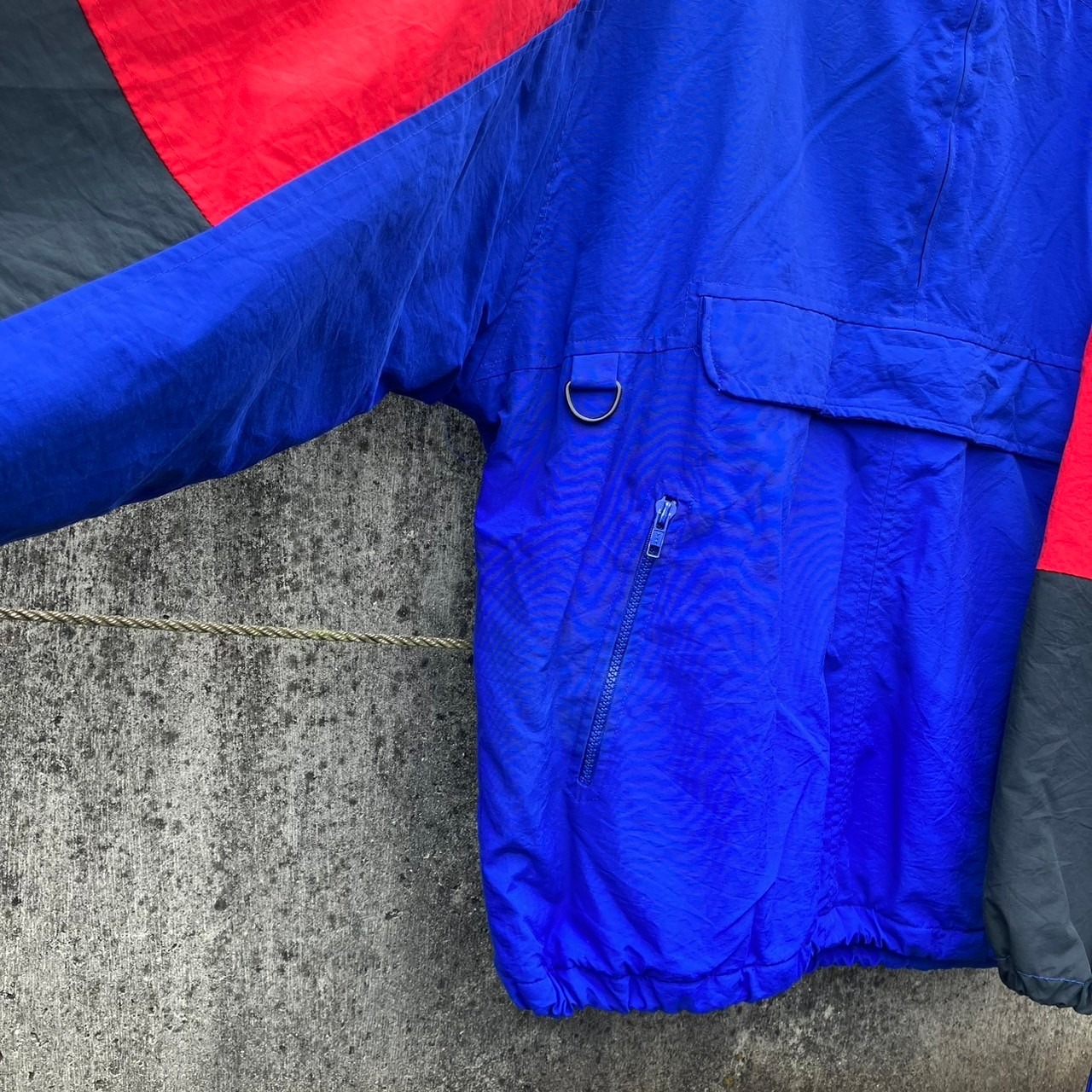 90s　OLD GAP　nylon　anorak　hoodie