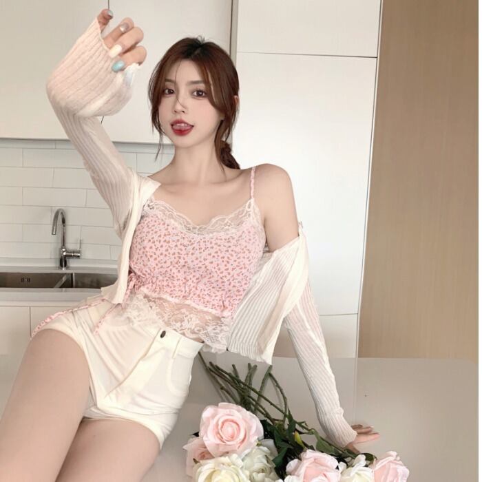 サマースタイルカーディガンスカート レディース 夏物 シルク ドラファッションホール90525906931