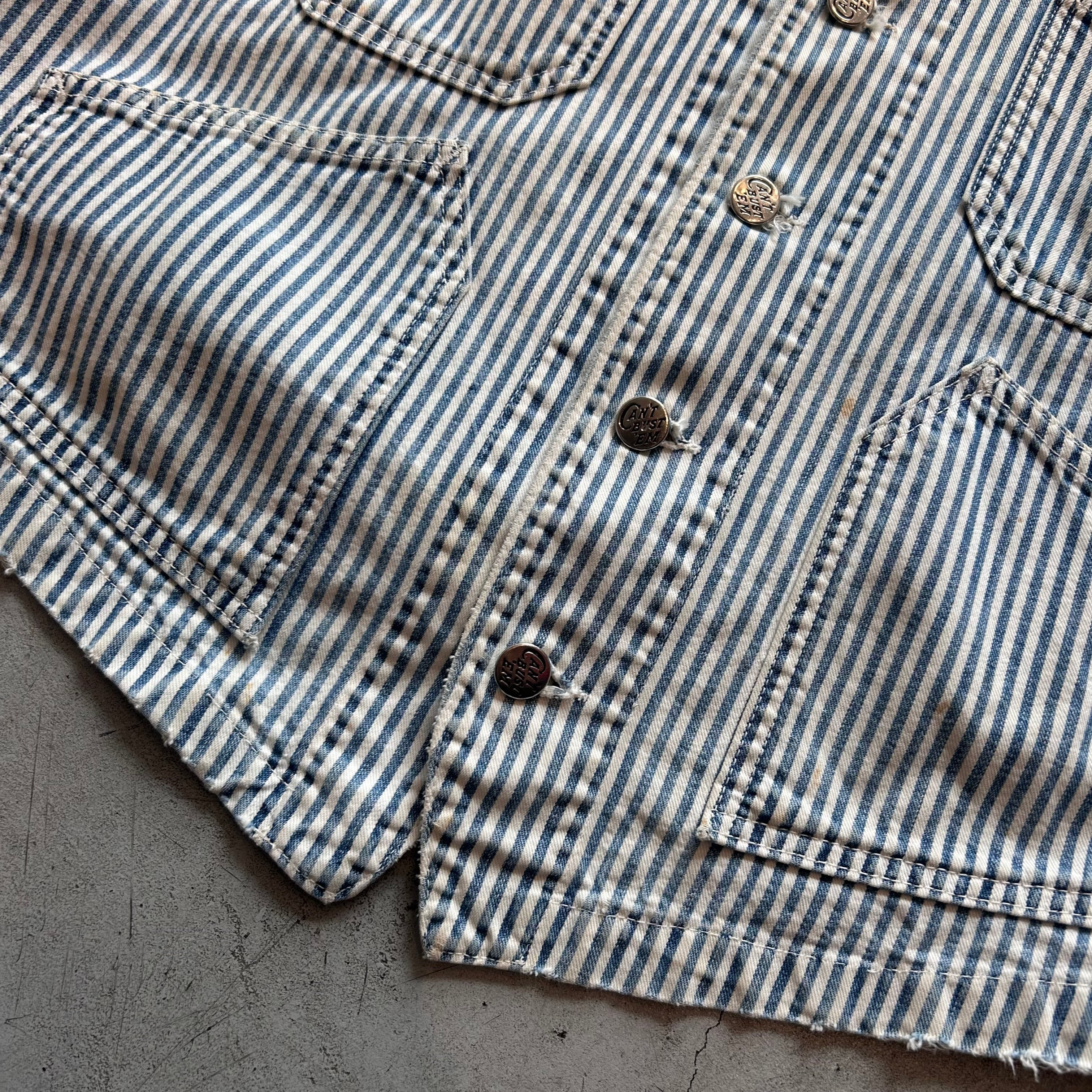 Special!! 1950s CAN'T BUST EM hickory engineer jacket 