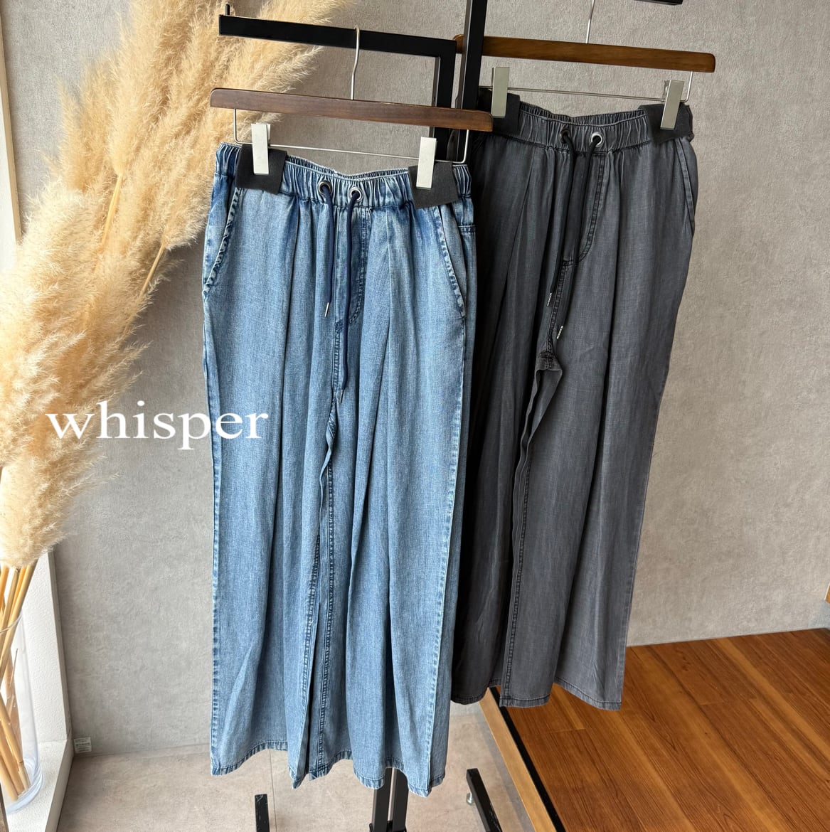 33℃ タックテンセルワイドパンツ(N) | whispermusee