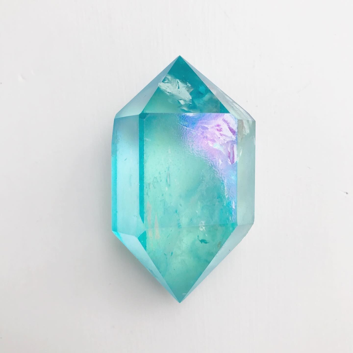 Double Turminated Aura Quartz (ブルー)