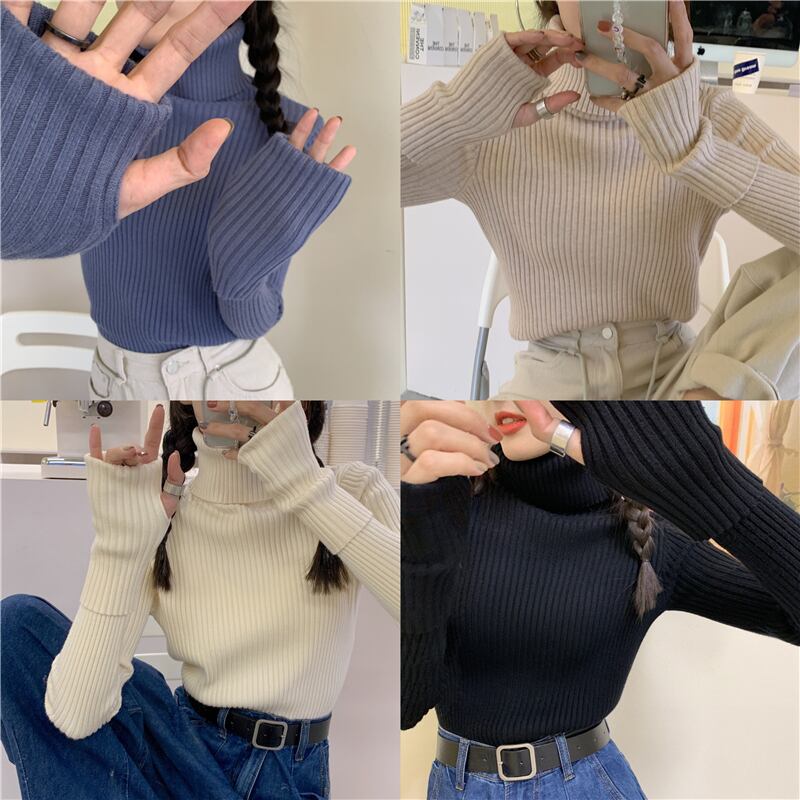 ニットセーター トップス オータムウィンターシャツ 秋物 冬物 ブラックストロベリース92698449801