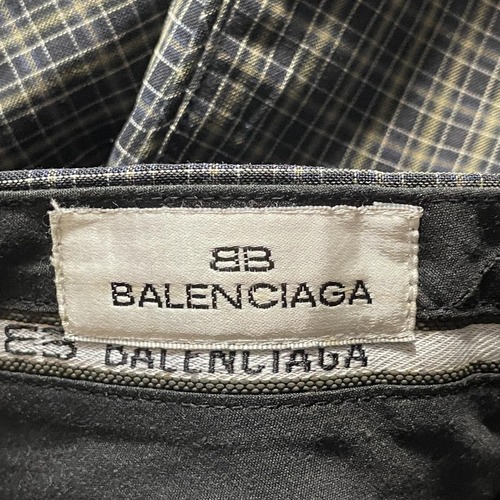 90s balenciaga バレンシアガ スラックス チェック【W35】 詳細写真2