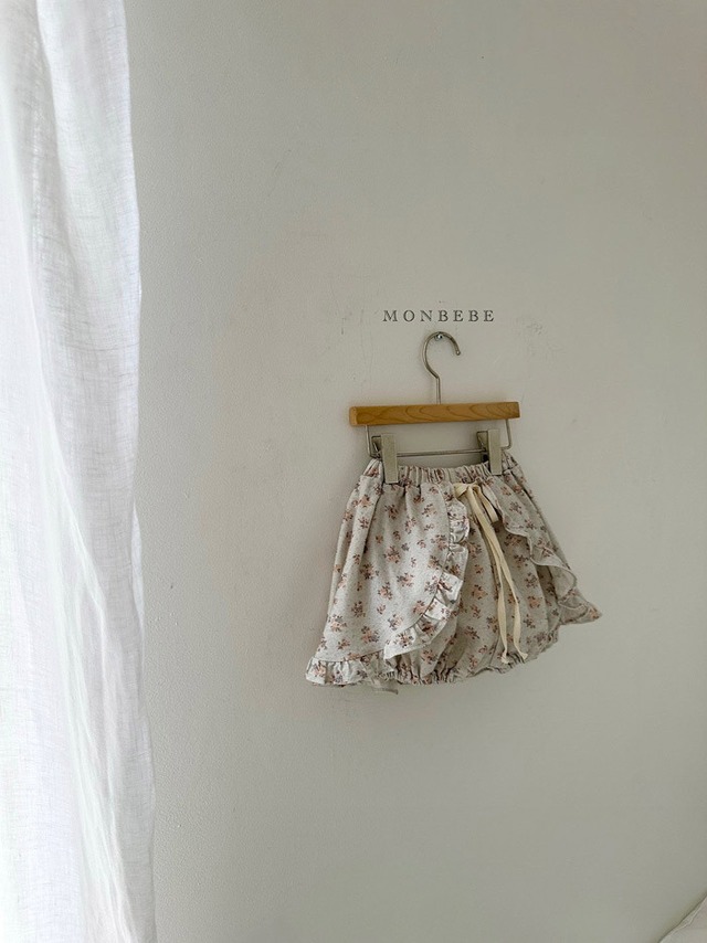 【即納】<Monbebe>  Avlin bloomer skirt