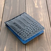 クロコダイル × MARGO マネークリップ ダークネイビー