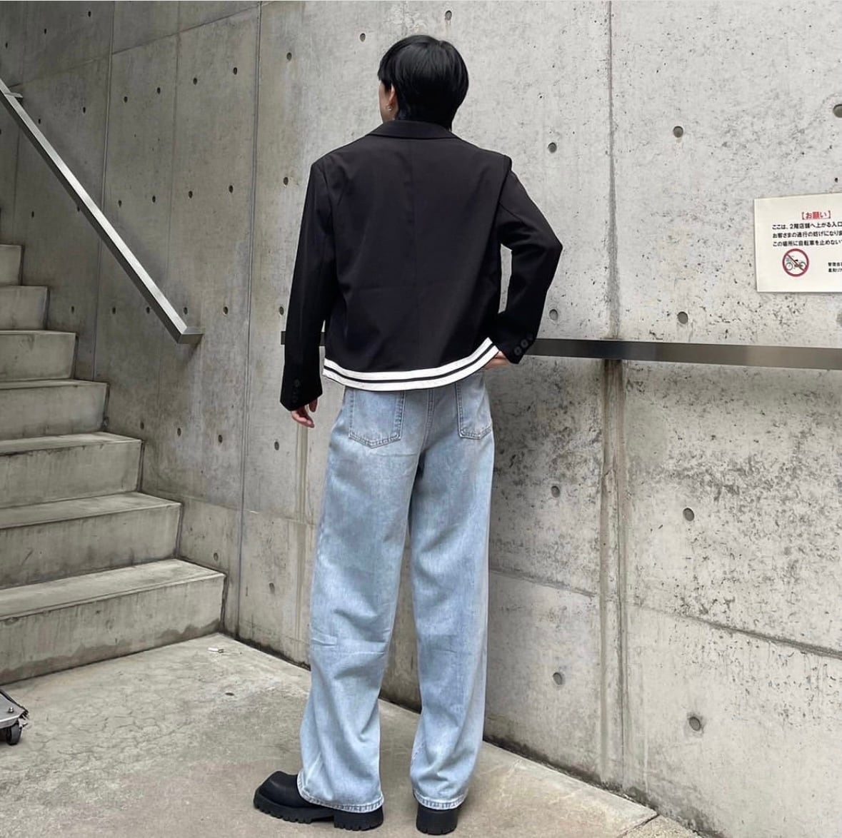 ALUDE SELECT】design short jacket | 【ALUDE】韓国メンズファッション