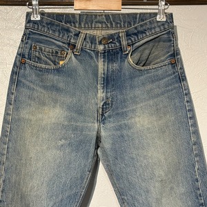 1980s LEVI'S505  MADE IN USA 【サイズ表記 W31】/  1981年 リーバイス 505  アメリカ製 【着画有り】