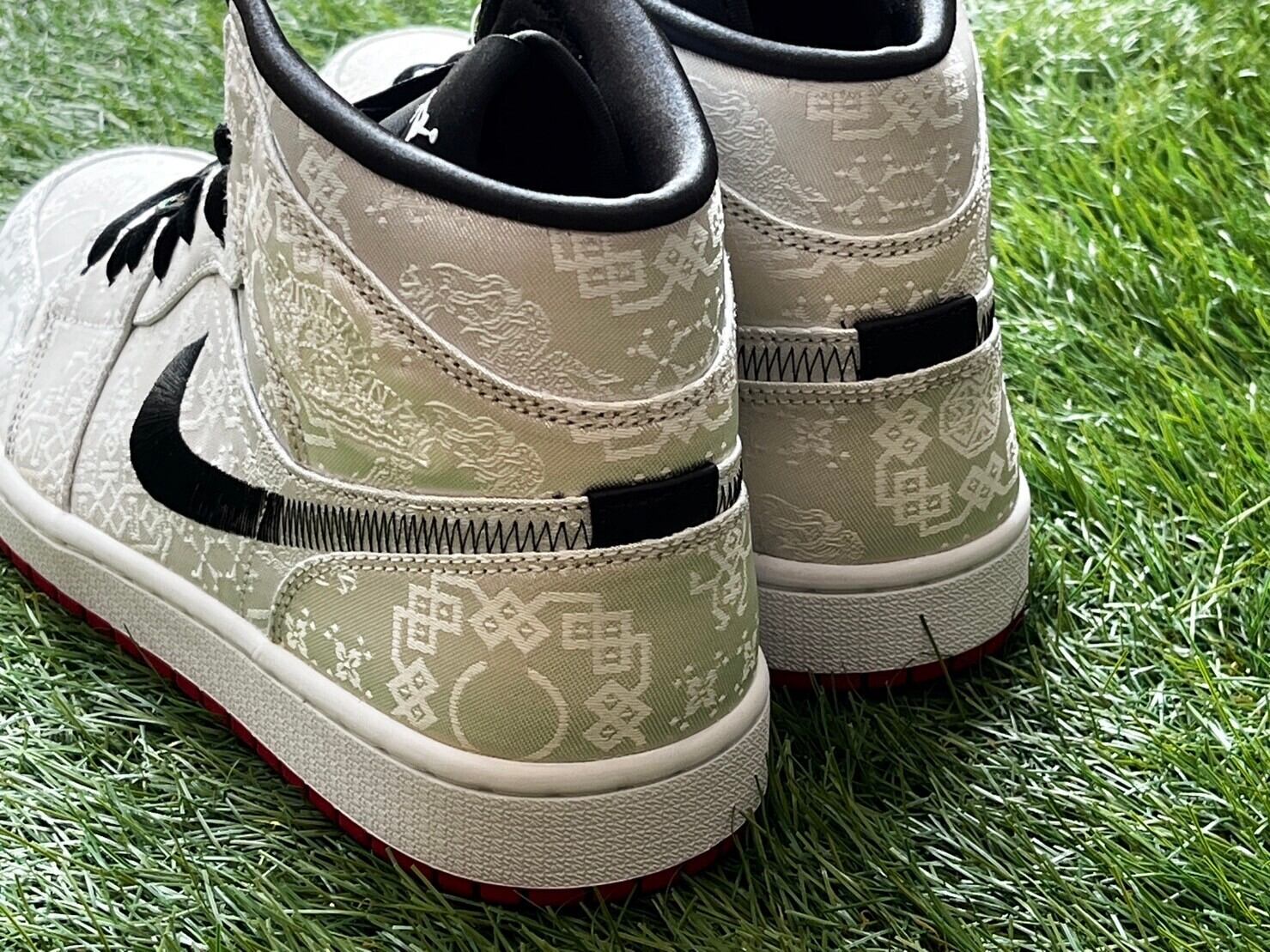 NIKE × CLOT AIR JORDAN 1 MID SE FRLS GC FEARLESS CU2804-100 26.5cm 
