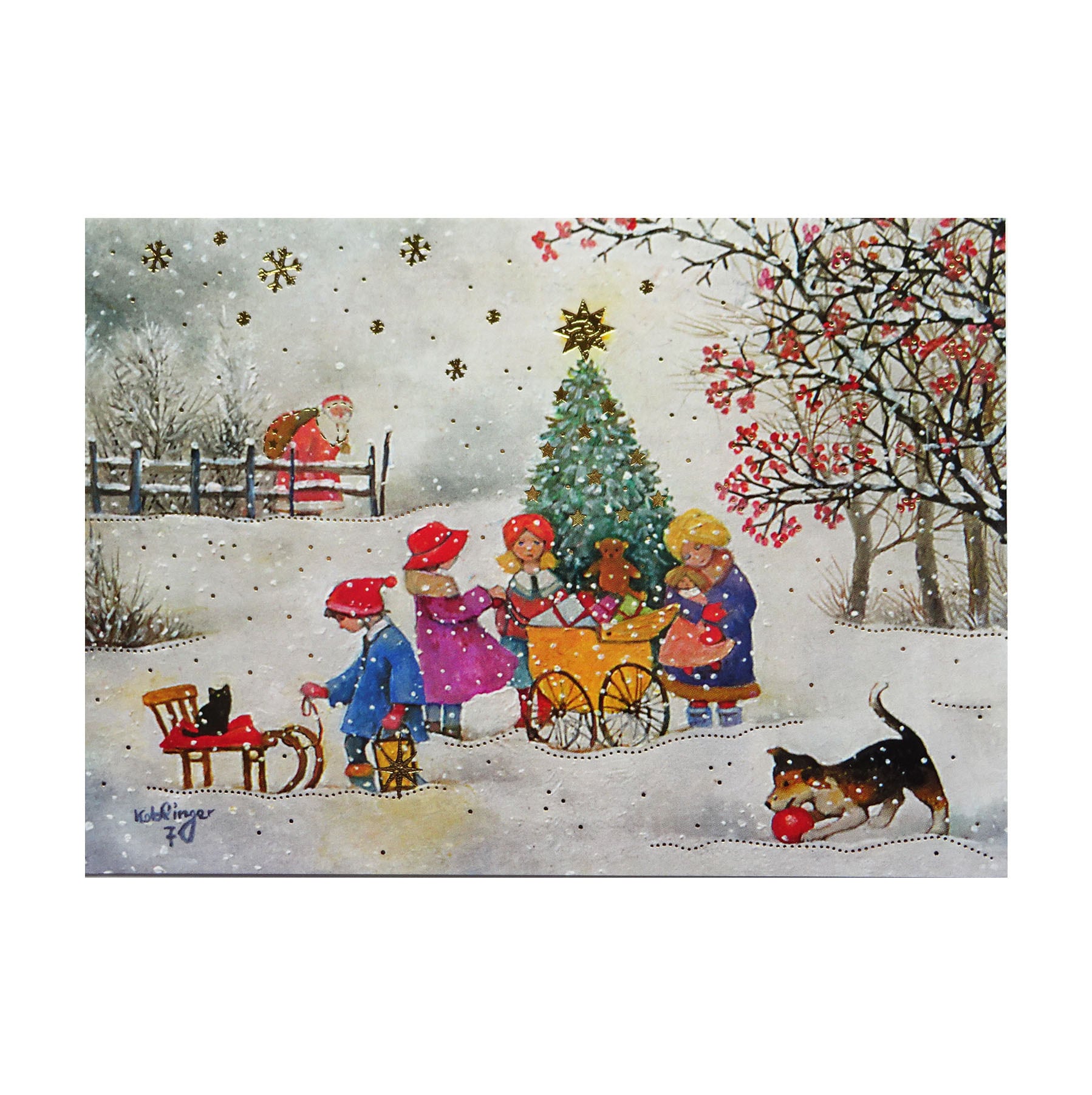 クリスマスポストカード RENATE KOBLINGER LAG-2157 | paperstory