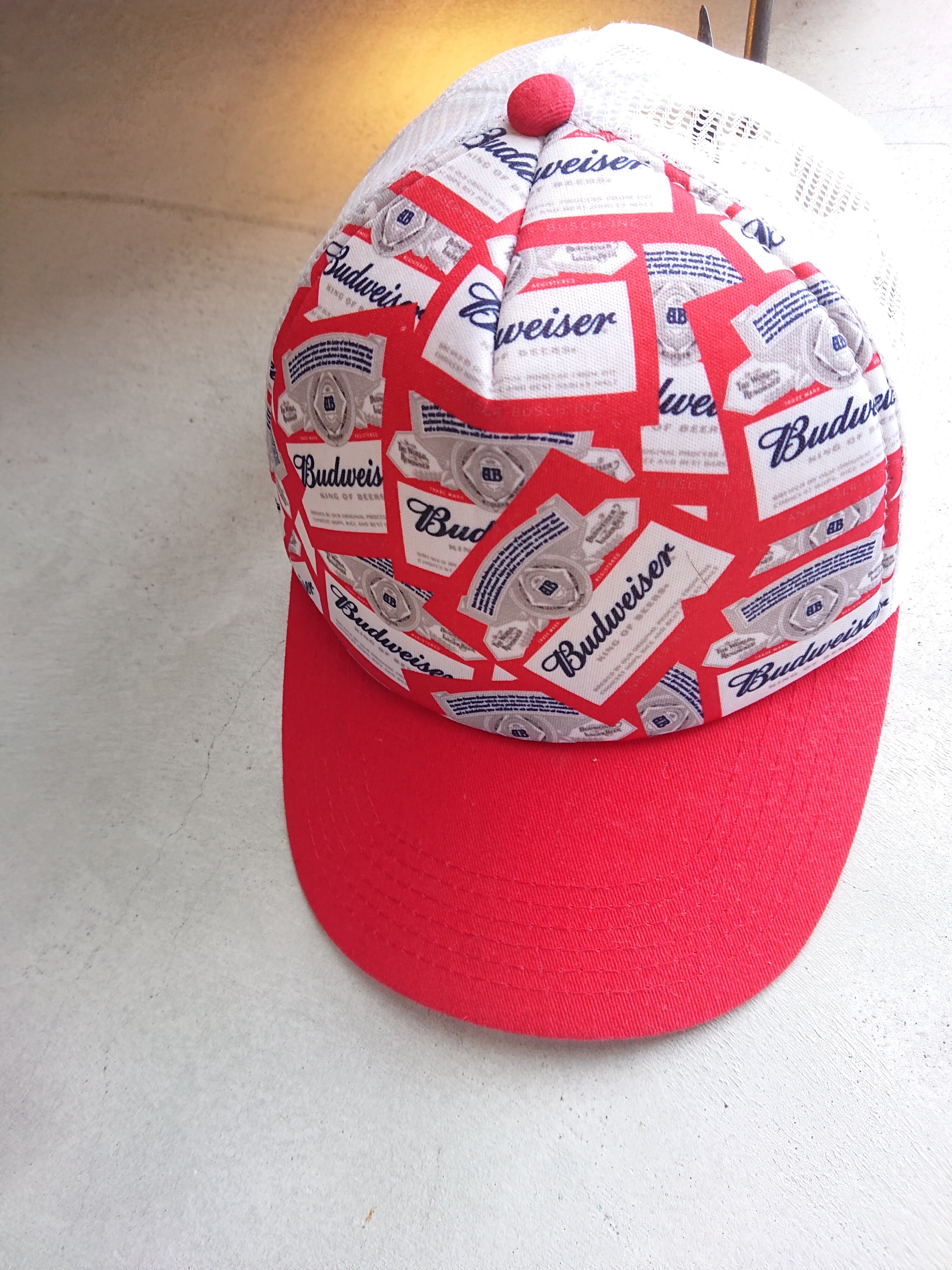 帽子 90's VINTAGE Budweiser Rocky Horror CAP 90's VINTAGE Budweiser Rocky Horror CAP Vintage 90's Bud King of