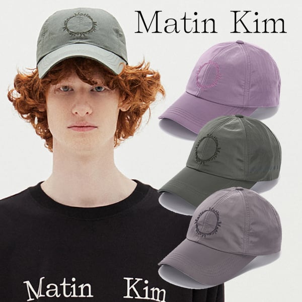 Matin Kim CRISP LOGO BALL CAP WM1520 マーティンキム 帽子 キャップ 