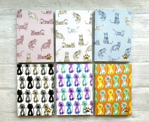 【HONcept】テキスタイルノート Cats  ／Otoboke neko オトボケネコ ゆめかわ