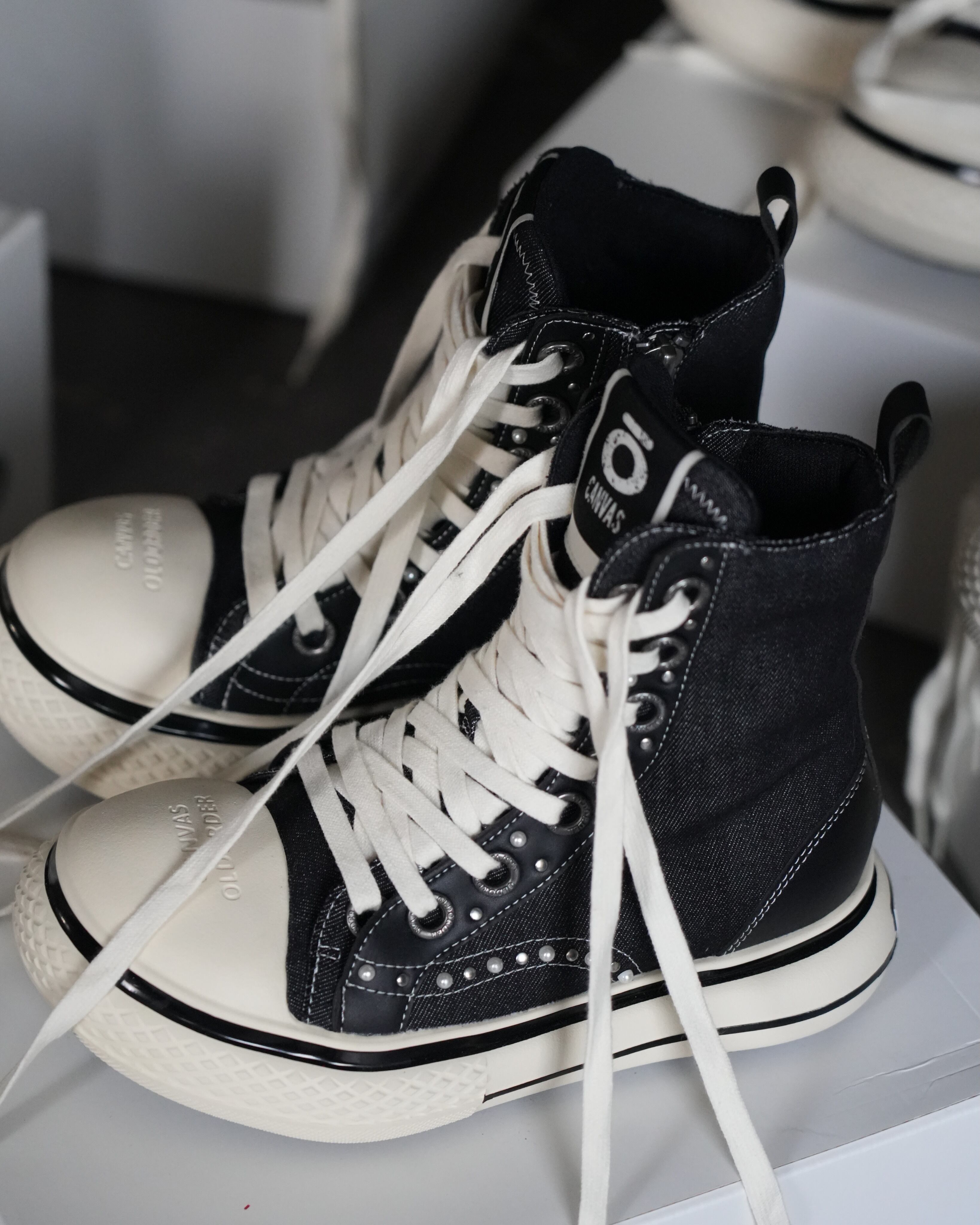 OLD ORDER】CANVAS CHAOS HIGH / CHAOS BLACK | OVERTURE WEB SHOP