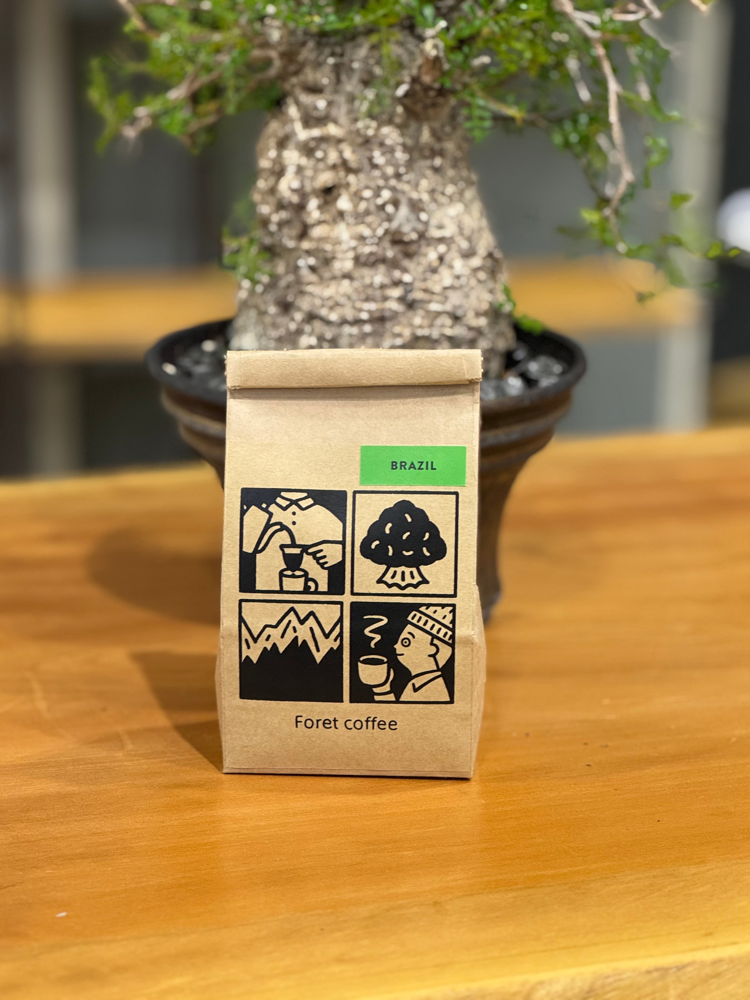 【送料無料】 Foret coffee【ブラジルコーヒー豆 150g】スペシャルティコーヒー