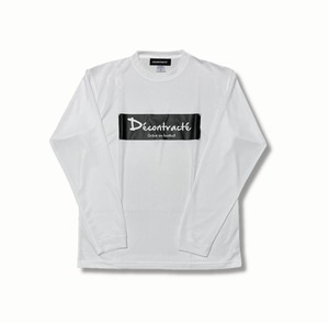 Dry Silky Touch L Tshirt 18017 C/#  WHT×BLK
