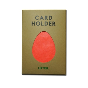LIXTICK PAPER CARD HOLDER ? HRMS ORANGE / LIXTICK