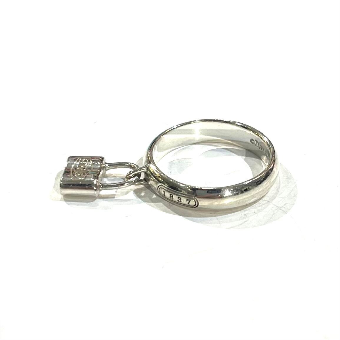TIFFANY＆CO】【10号 】2376 1837 ティファニー ロックチャーム リング