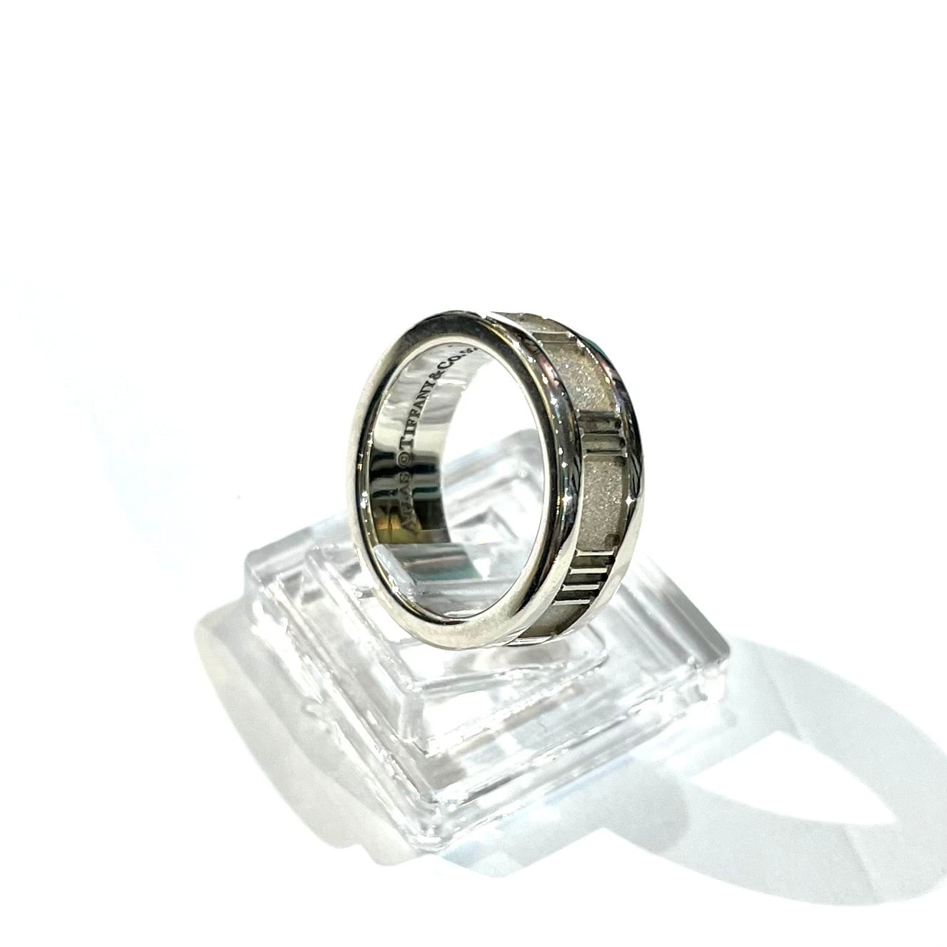 TIFFANY&CO】【6号】2412時を纏う シルバー925アトラスリング指輪