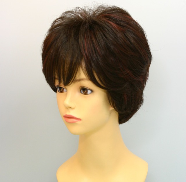 No 014 ショート段カットスタイル 赤い髪mix Shop Haircut Asia