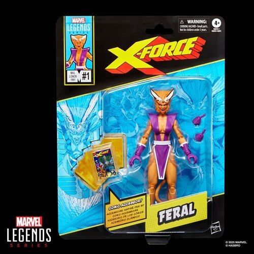 Hasbro Marvel Legends Comics-Inspired Feral (X-Force) | トイ