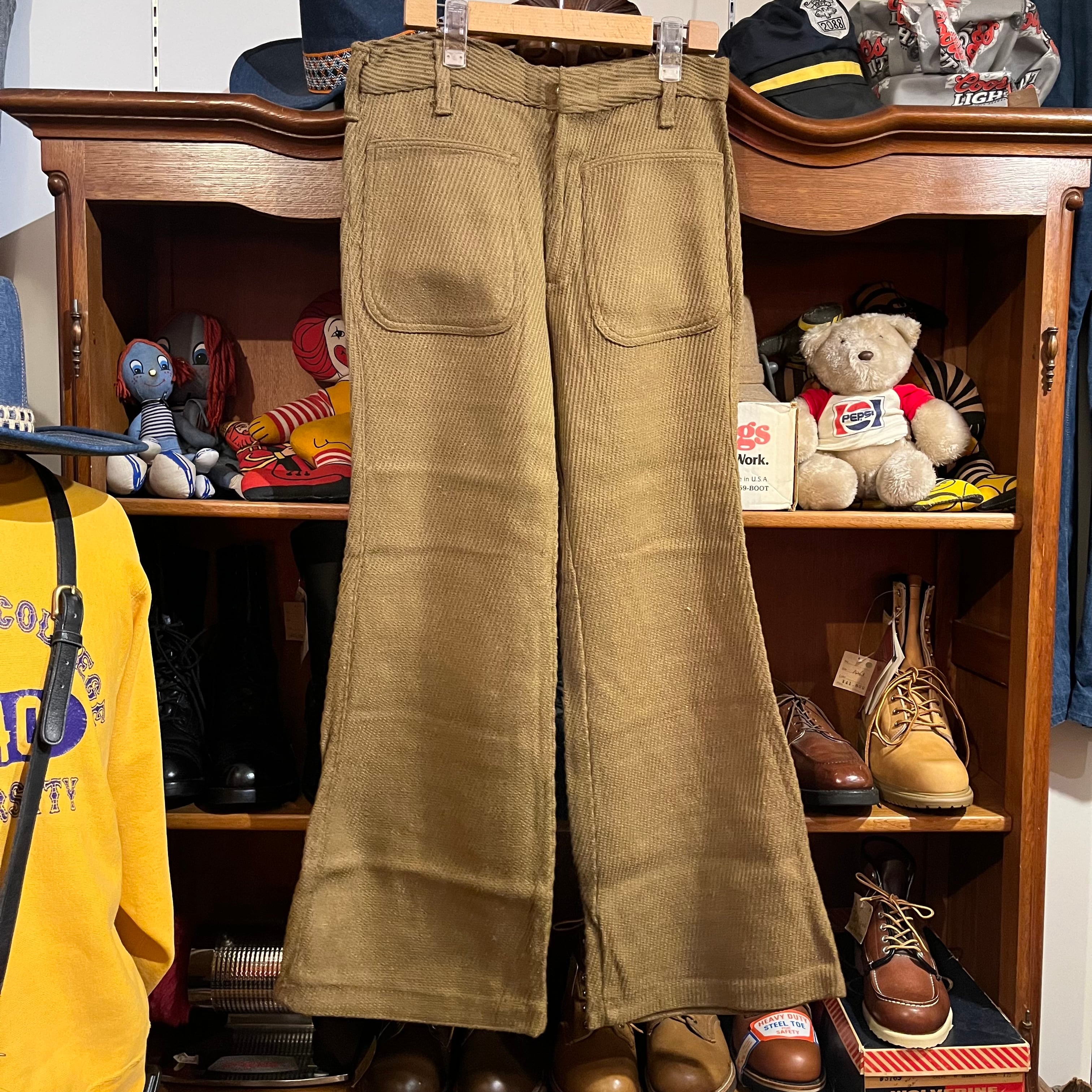 1970s flare pants(deadstock) W31 USA製 D765 | ROGER'S used clothing - ロジャース  - powered by BASE
