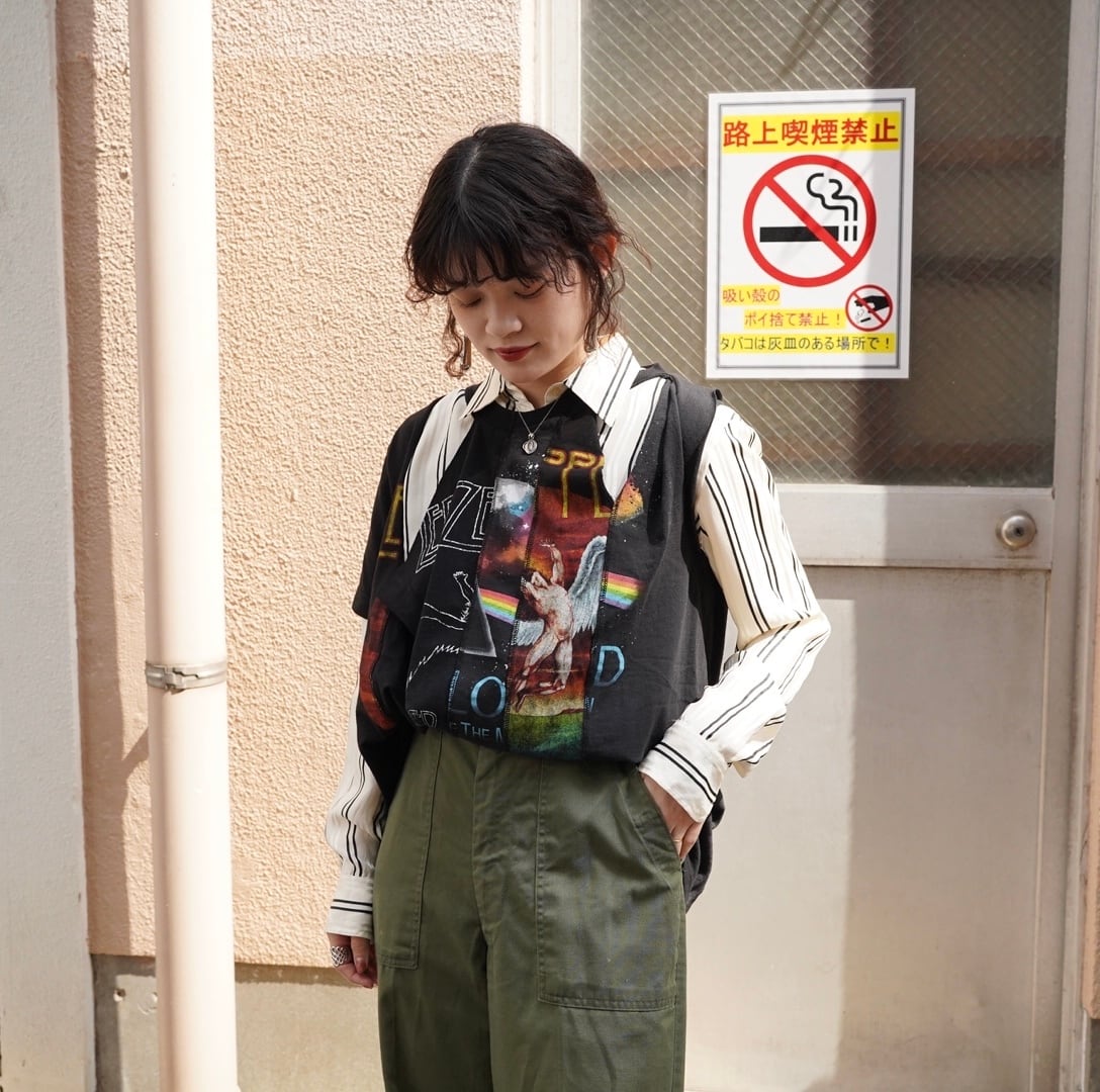 77circa(ナナナナサーカ)''circa make layered asymmetry sleeve top