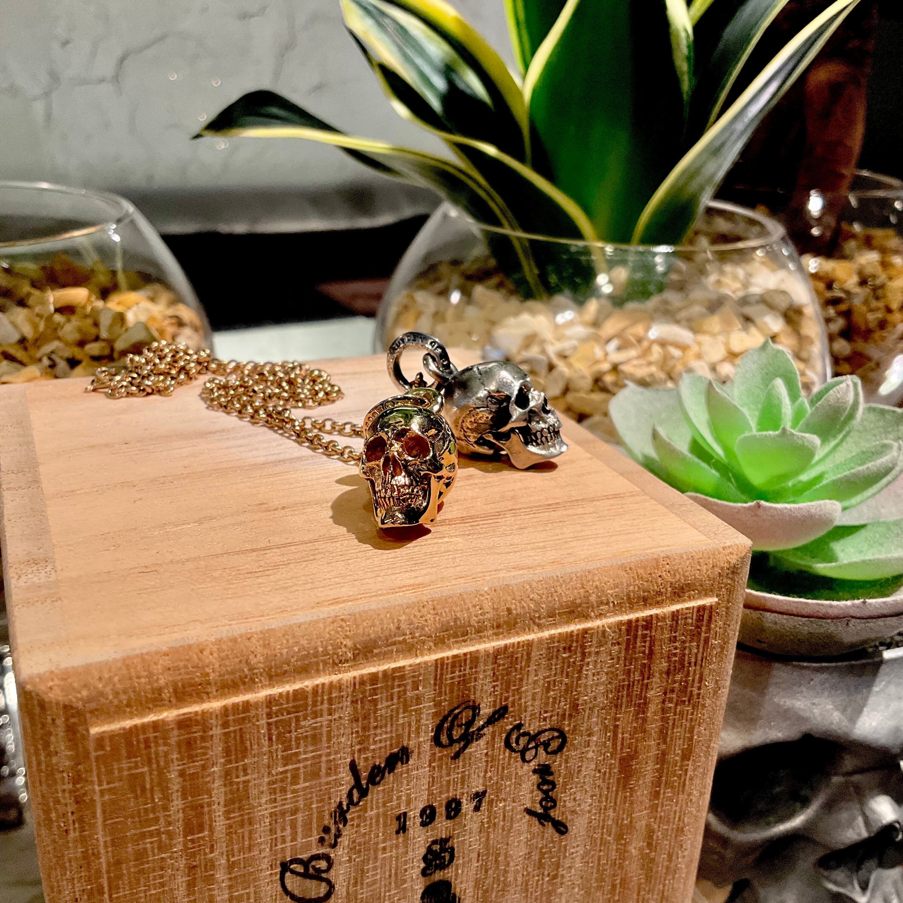 BurdenOfProof 18KGold Skull One Of | FirstOrderJewelry ファースト