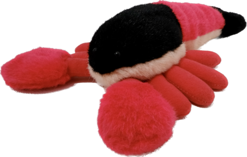 Old Stuffed Toy:Red Lobster