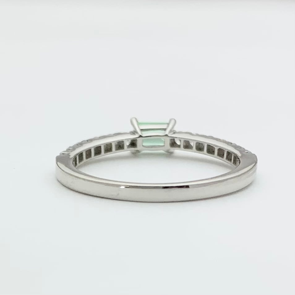Pt コーネルピン ダイヤモンド リング 0.18ct 12号 | ジュエリー