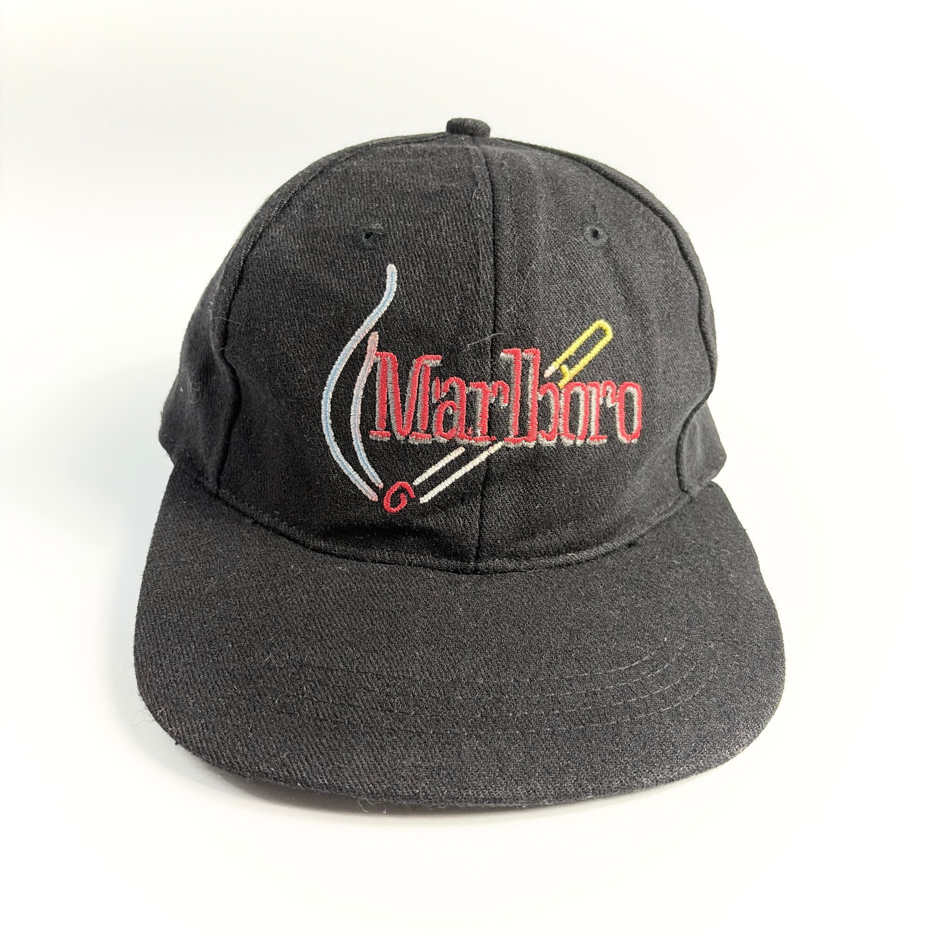 00s Marlboro Logo Cap Black