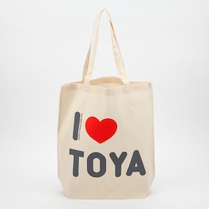 I LOVE TOYA ナチュラルコットンバッグ