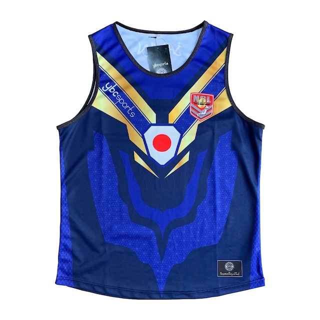 【YBC】JAPAN Supporter Singlet Blue