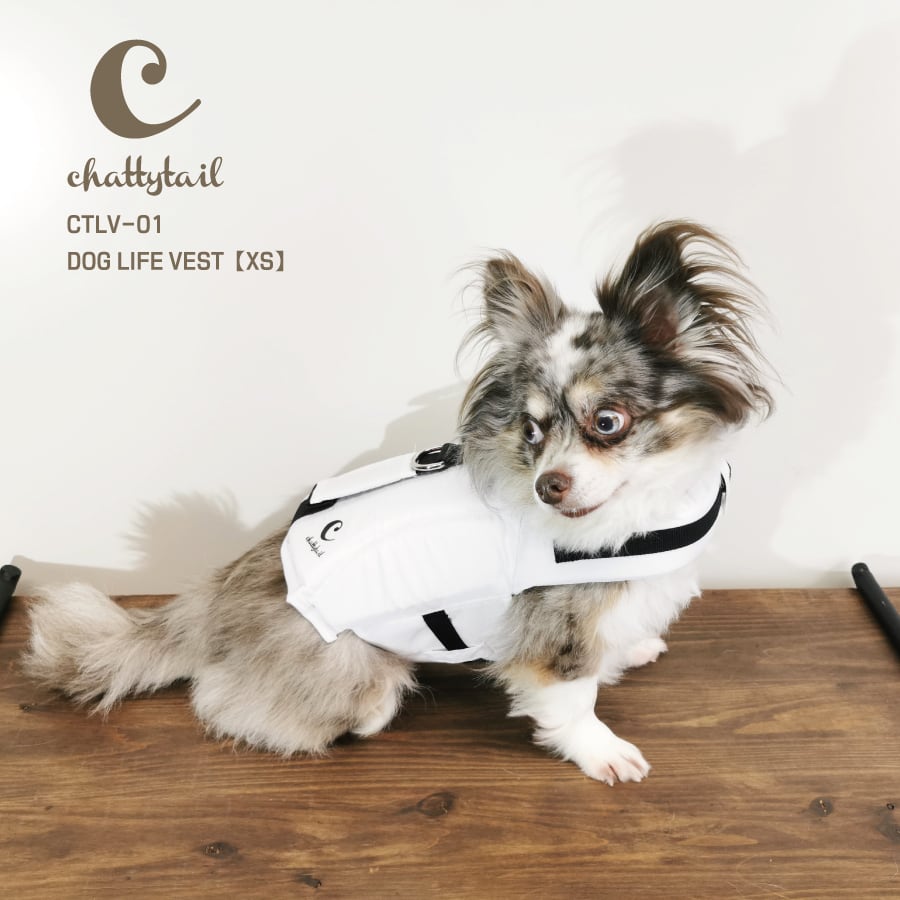 XSサイズ！chattytail チャッティーテイル ドッグライフベスト CTLV-01