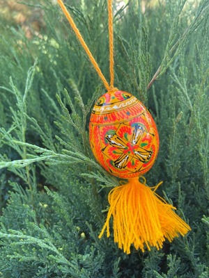 装飾用プィサンカ（イースターエッグ）　コロミヤ博物館モデル