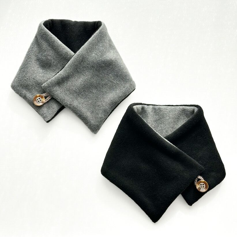 『 忙しい朝もオシャレに決まる!大人シックなネックウォーマー 』シリーズ/モノトーン|女性向け|秋冬|贈り物|ギフト