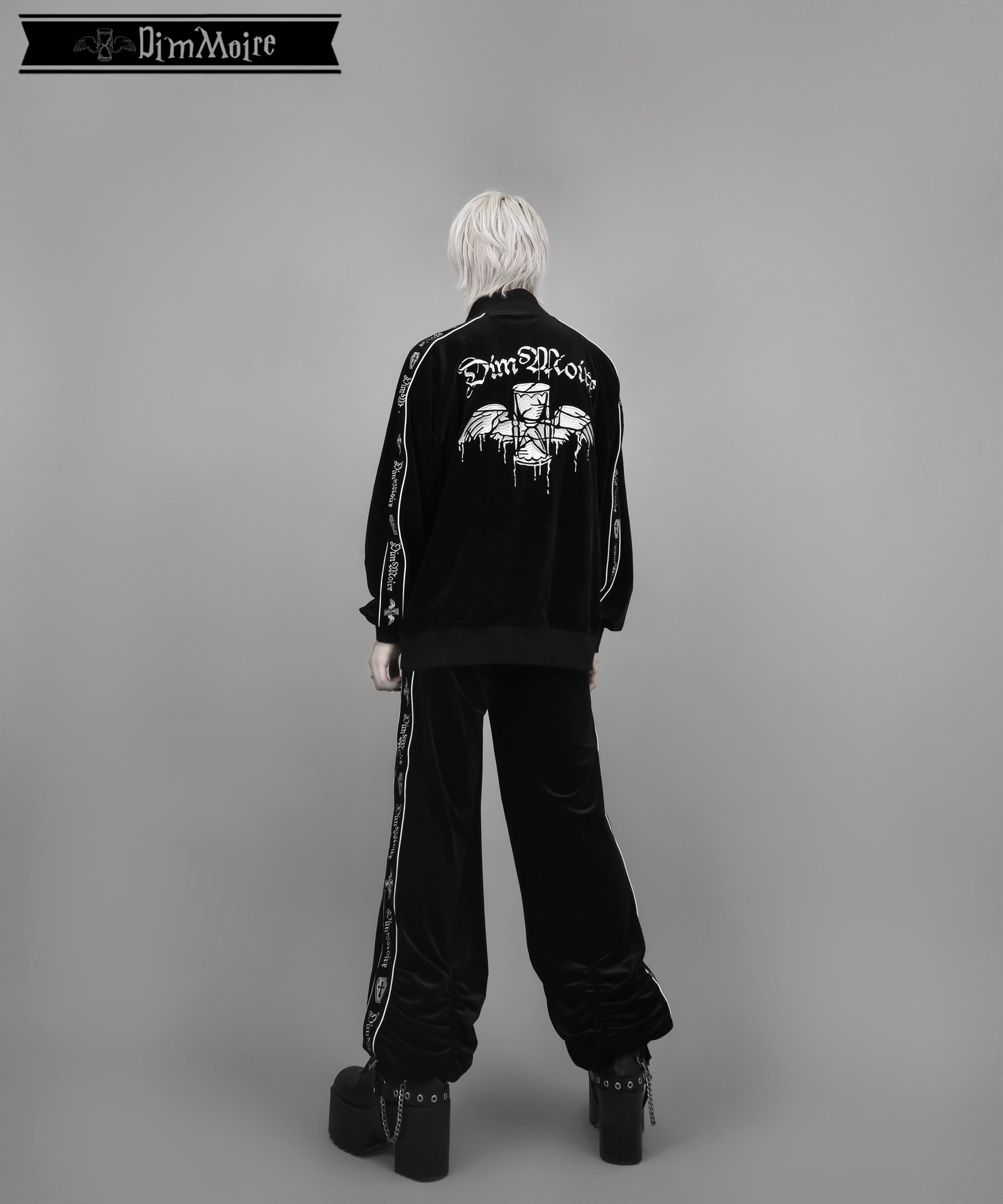 ベロアジャージトップス【Black】 | DimMoire 