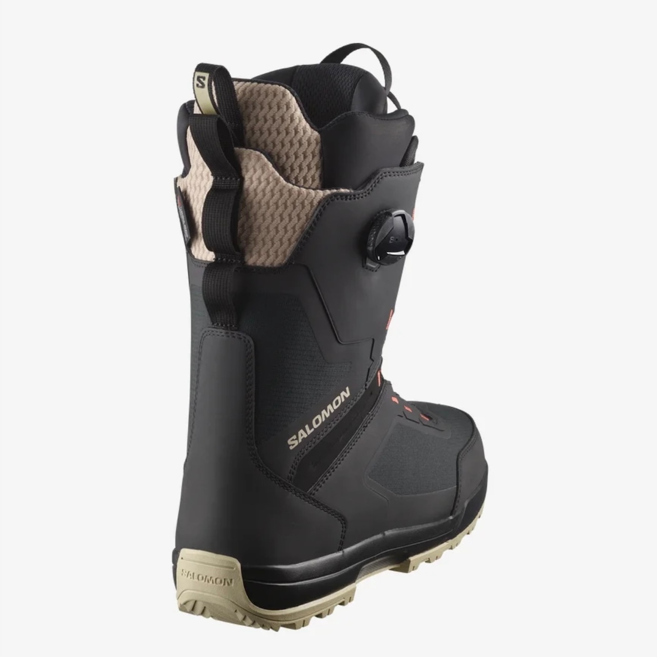24-25モデル . SALOMON .『 ECHO DUAL BOA WIDE 』. BLACK/CARGO 