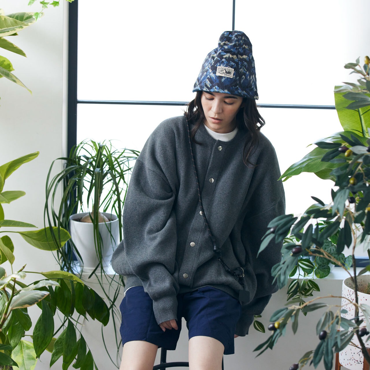 24-LS-002 総柄サウナハット