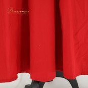 フラダンス 衣装 ワンピース ドレス レッド系 マーメイドライン フラ ダンス マイレ柄 フリル 花柄 赤 黄 華やか ハワイアン MermaidLine MMJ エムエムジェイ 日本製 かわいい アロハ 落ち着いた色 ハワイアンプリント イエロー系