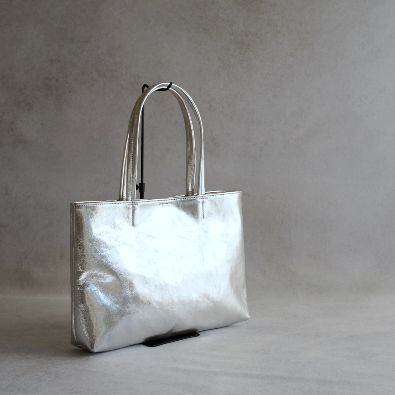 CT TOTE BAG 02 SILVER