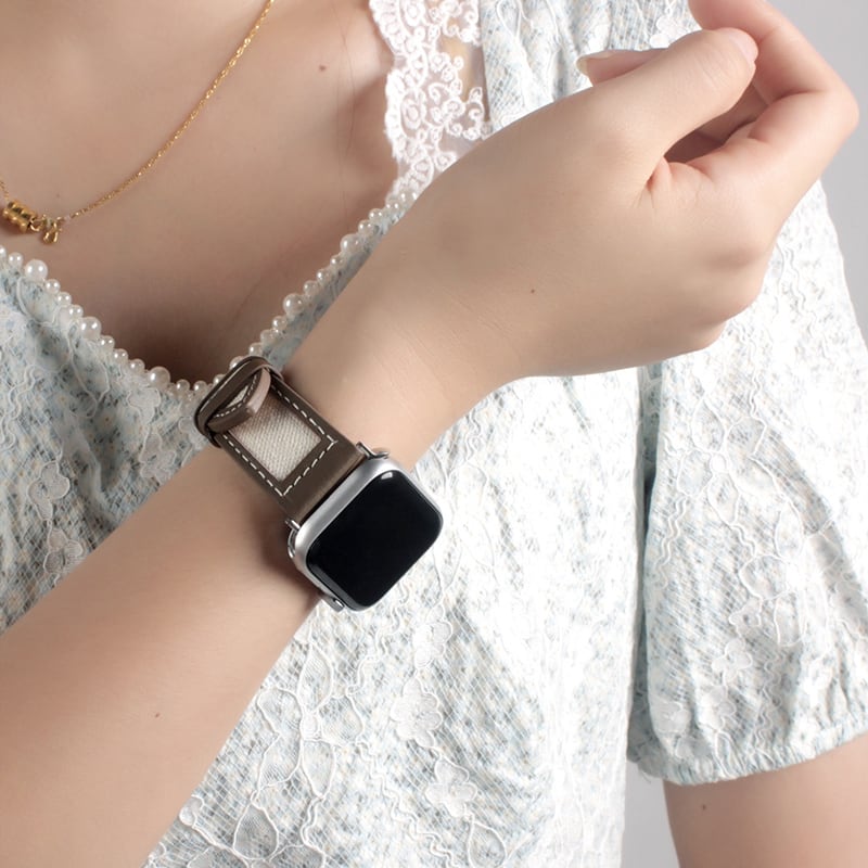 ズック Apple Watch バンド 交換用 お洒落 アップルウォッチ 替えバンド 大人可愛い ファッション 腕時計ベルト 個性的 シック  全サイズ対応 girlshares