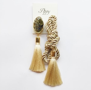 rope tassel pierce / earring