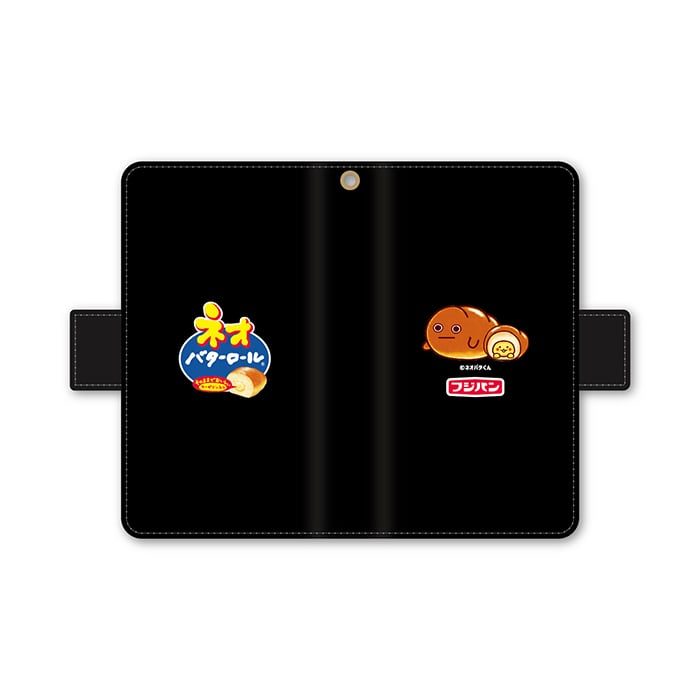 フジパン 手帳型 スマートフォンケース マルチ スライド クリップ52 ML