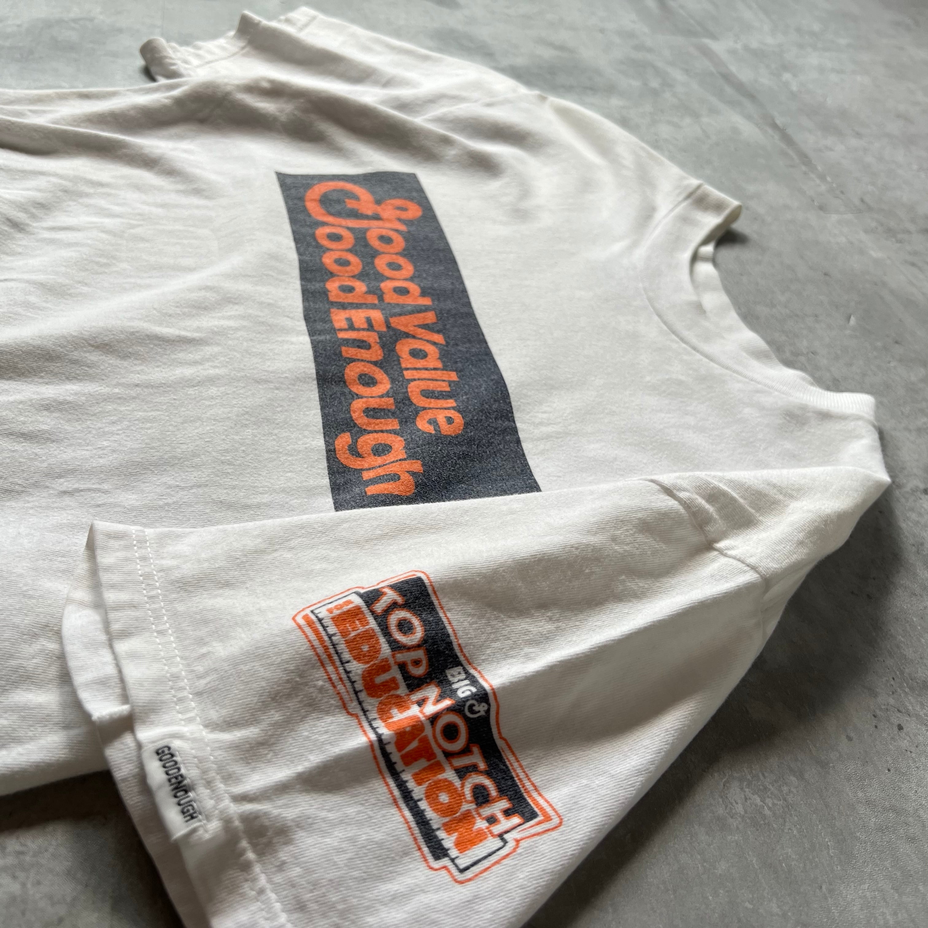 90s “good enough” 初期 logo T-shirt 90年代 グッドイナフ ロゴ t
